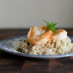 Sweet 'n' Sour Shrimp over Minted Brown Rice {Recipe Redux}