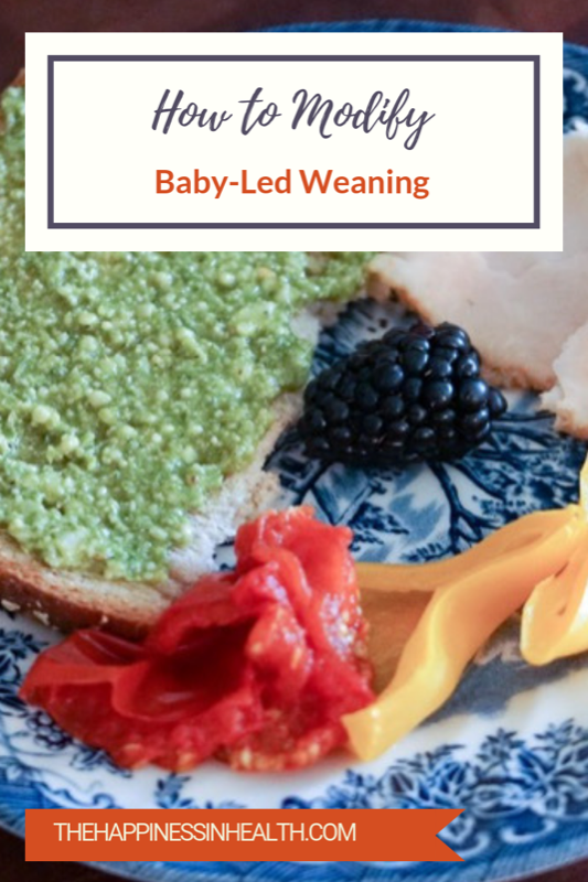 Baby Led Weaning | Jessie @ The Happiness in Health